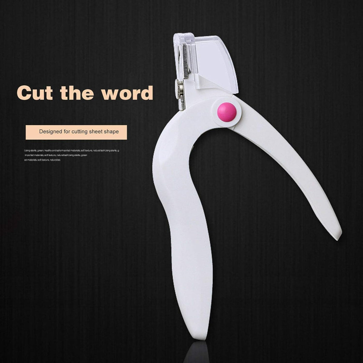 NAILWIND Nail Cutter for Acrylic Nails, Adjustable Triple cut, Nail Tips Nail Clippers, Stainless Steel Nail Tip Cutter, Nail Edge Clipper Cutter, Nail Clippers for Acrylic Nails, French Manicure Tool, - Image 5