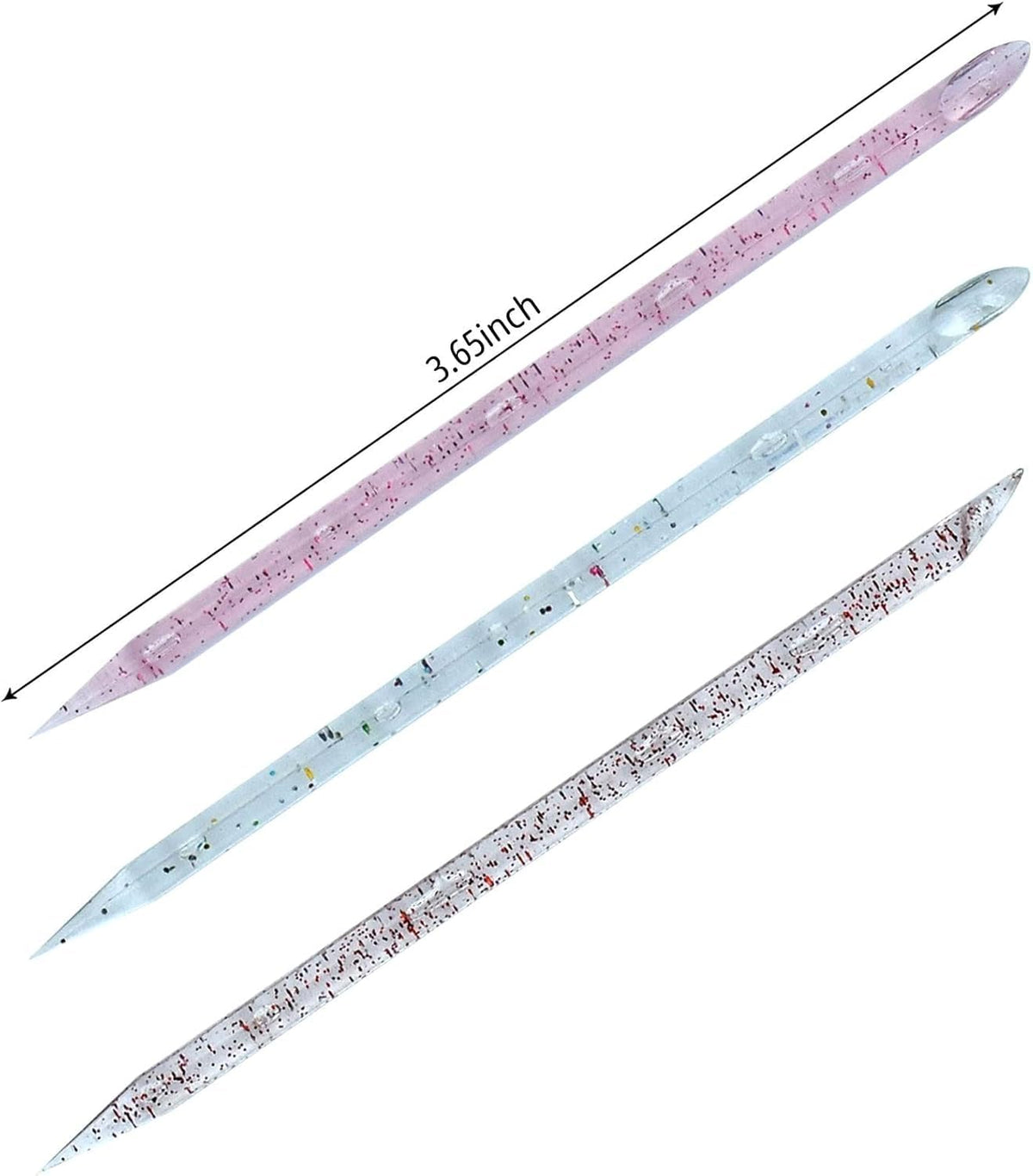 NAILWIND Nail Stick Cuticle Pusher, Nail Care Sticks, Cuticle Manicure and Pedicure Stick for Fingernail, Cleaning Cuticle Stick multicolors, 50 - pcs - Image 7