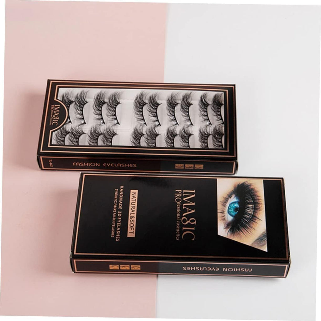 My Colors ART SECRET False Eyelashes,Natural & Soft 3D Eyelashes Pack 10 Pairs of 1 box (09) - Image 6