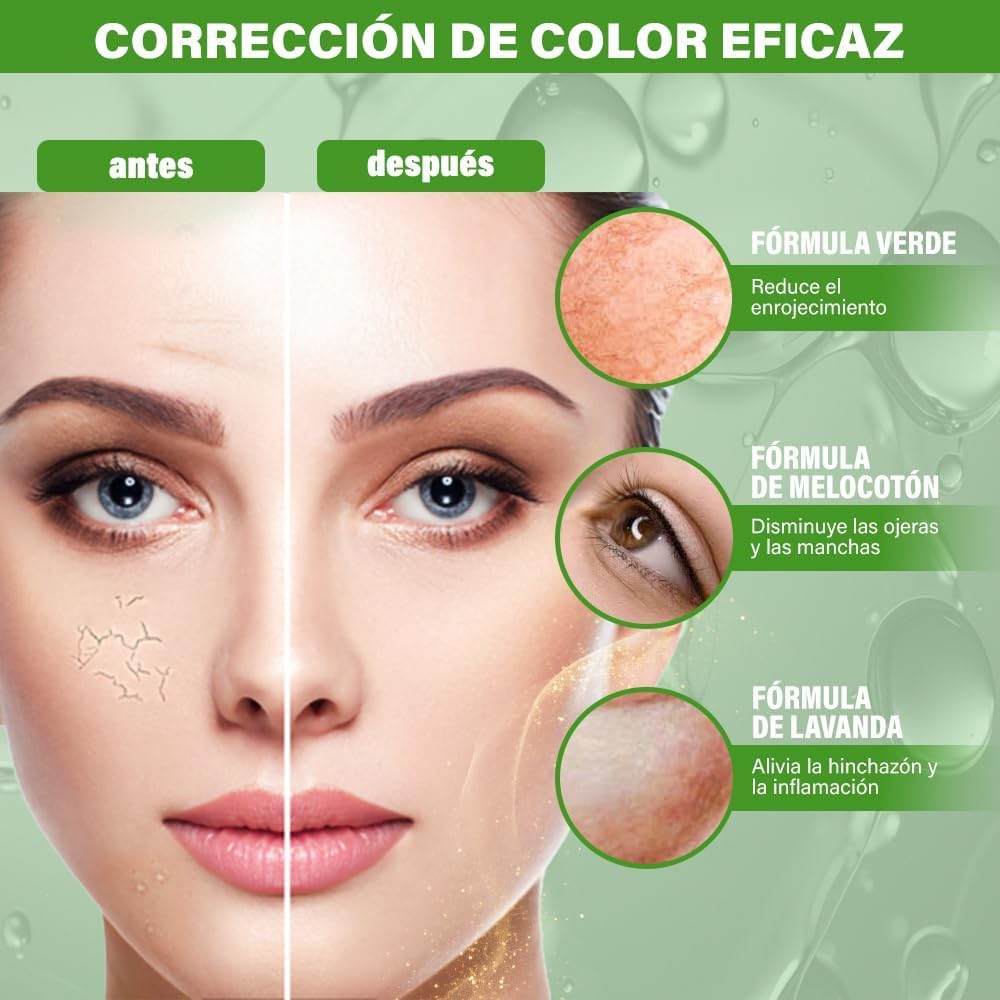 My Colors Avocado 3 in 1 Matte Primer - Pore Minimizing, Long-Lasting Makeup Base 40ml - Image 5
