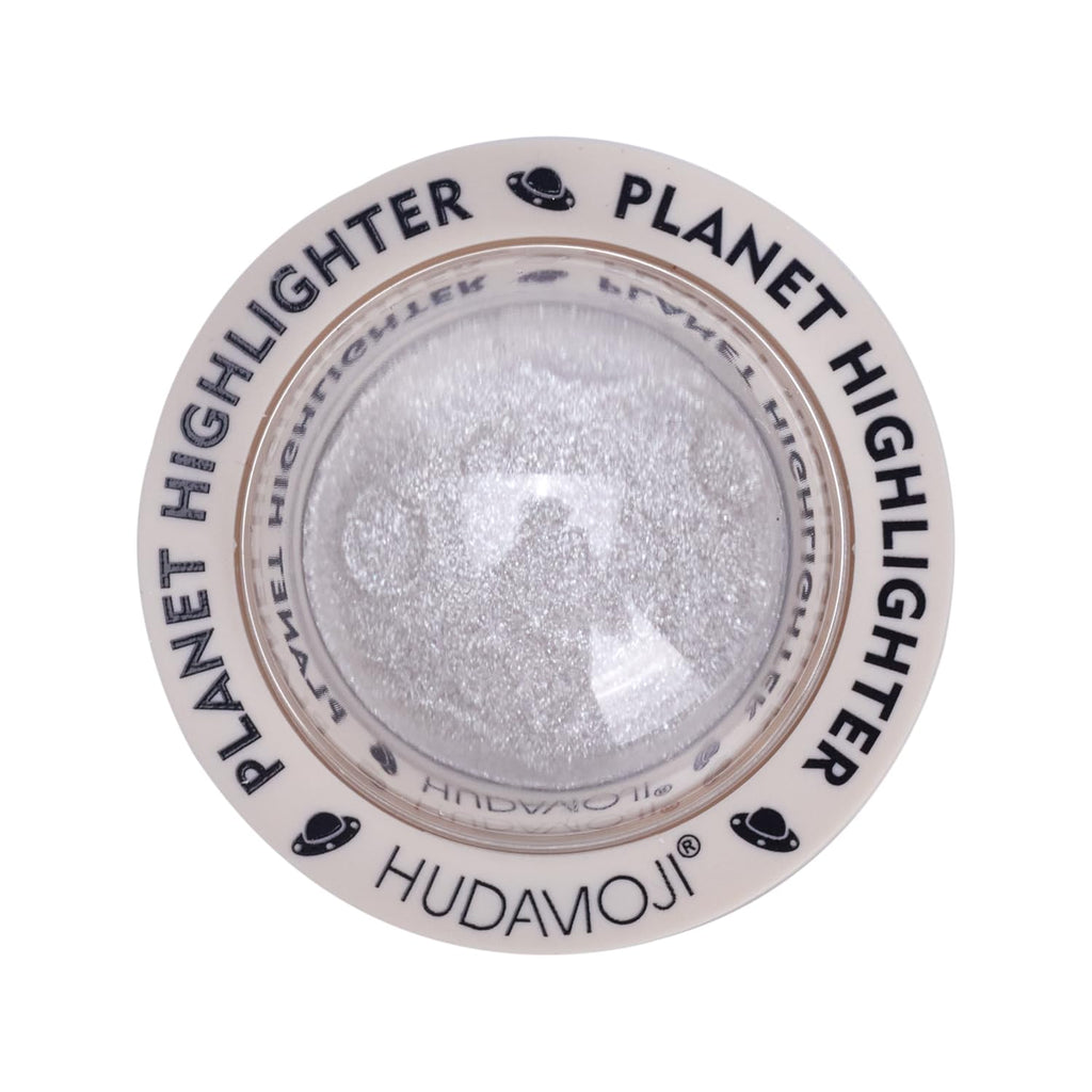 HUDAMOJI Planet Highlighter Collection, 4 Shimmering Shades, Cream Formula (white, 5g) - Image 2