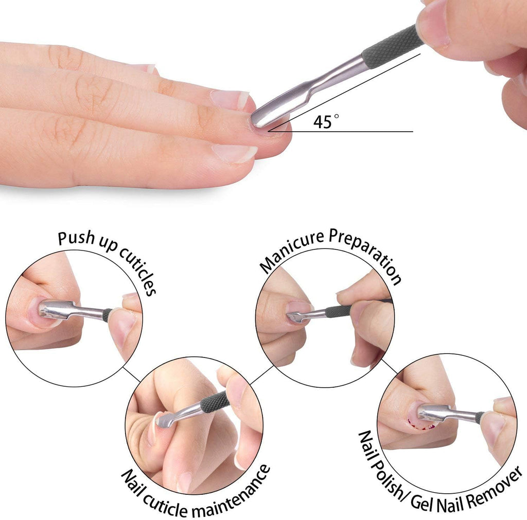 COSLUXE Cuticle Nippers Cuticle Scissors Trimmer & Remover - Stainless Steel | Extremely Sharp | Best Hand Care Professional Manicure Tool - Image 7