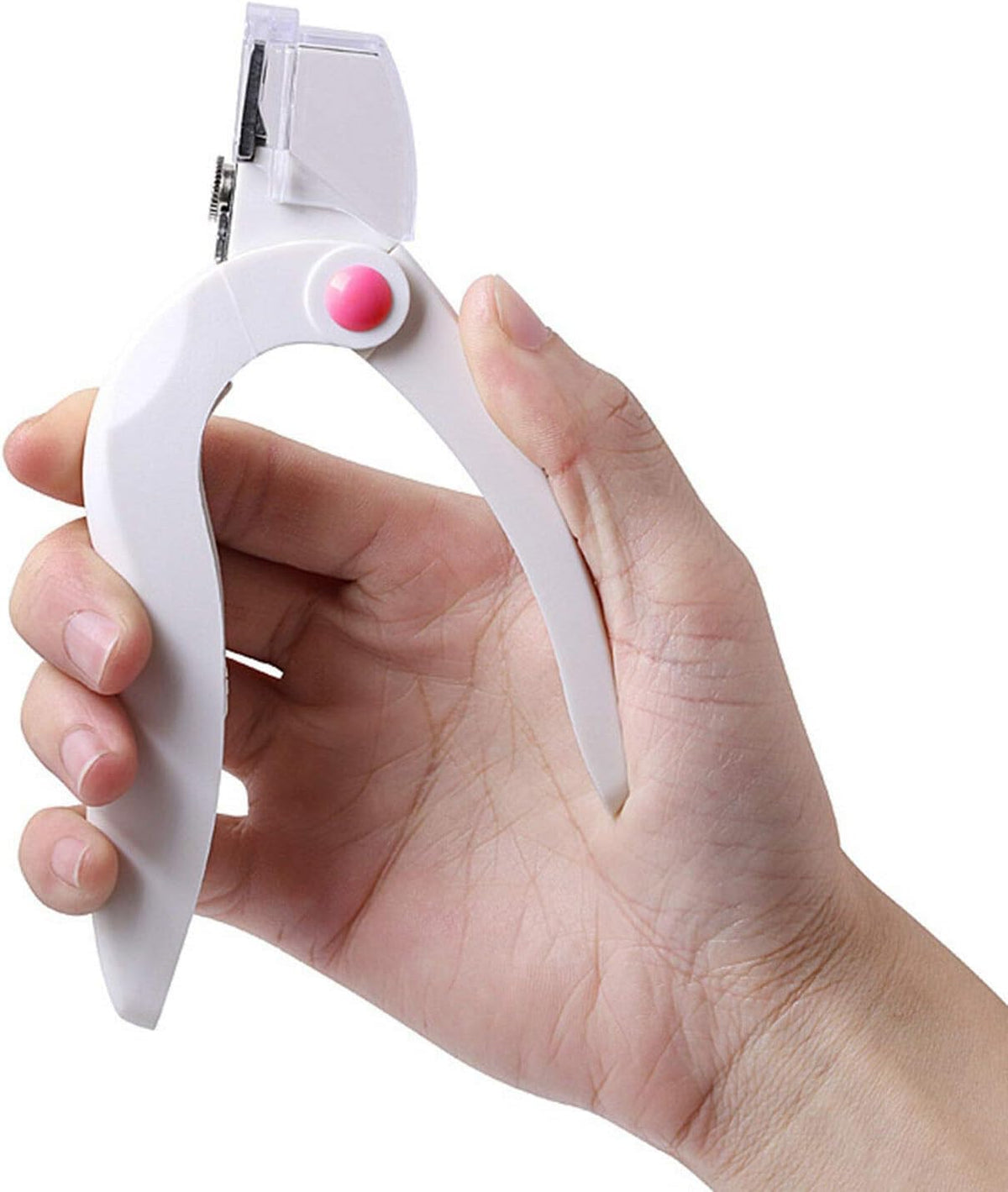 COSLUXE Nail Art Nail Edge Clipper Cutter Manicure Tool For Acrylic Gel False Tips Fake Nail Clippers Cutte, Adjustable Triple cut Nail Tip Clippers, - Image 5