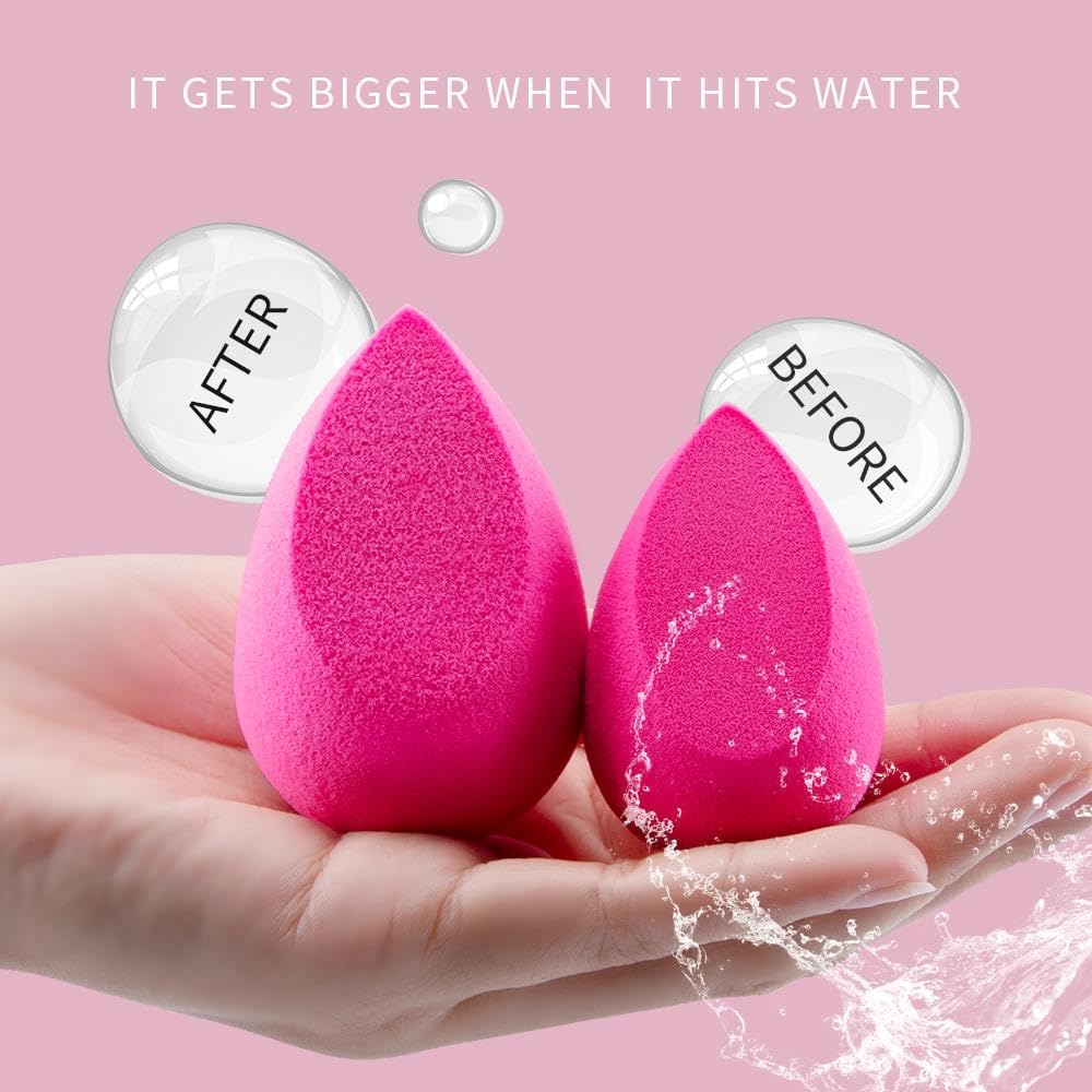 BEILI Beauty Blender Non-Latex Facial Makeup Sponge Set 4 Pcs In Box - Image 5