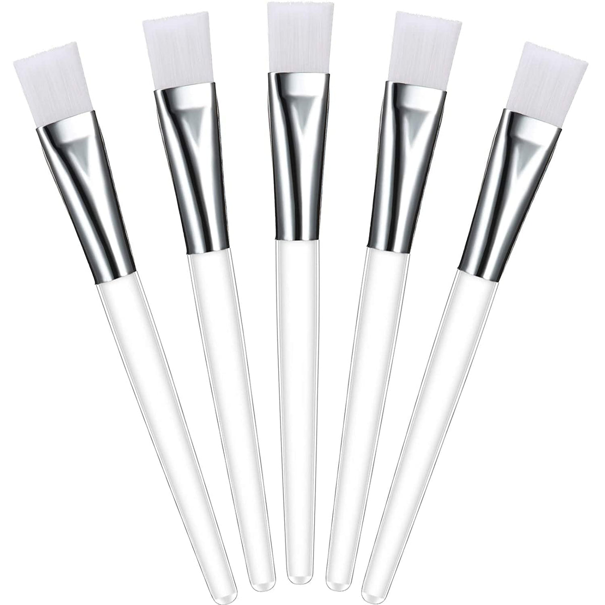 Cosluxe Professional Soft Brush, Face Pack Brush Pack of 12, Facial Brushes Soft Hair Facial Mud Mask Applicator Multifunctional Brushes for Face Mask