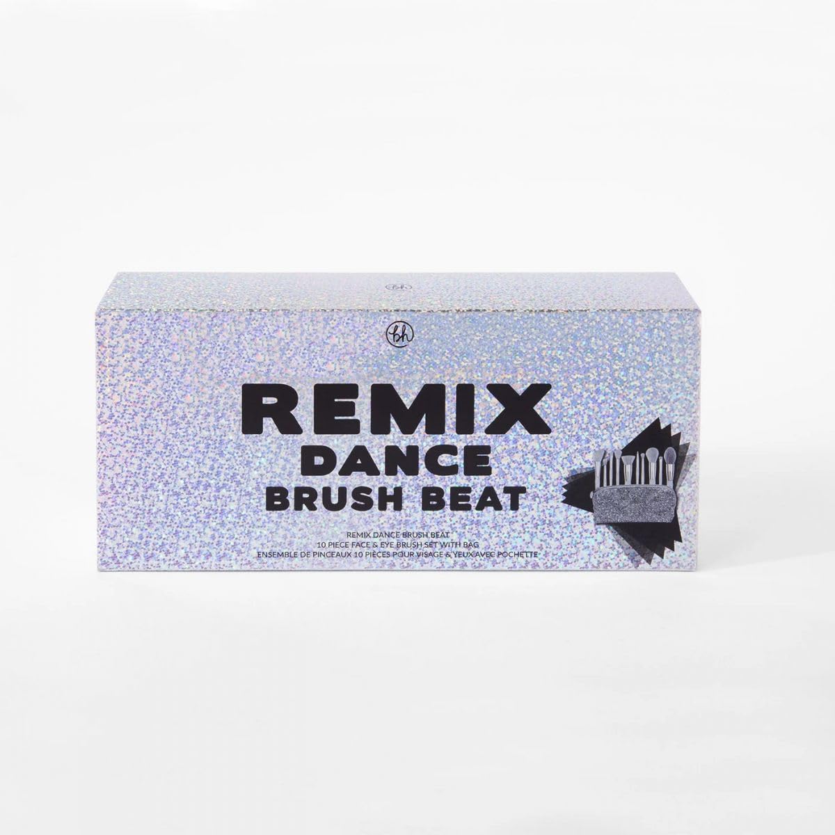 BH STUDIO PRO Remix Dance Brush Beat - 10 Piece Brush Set Premium Cosmetic Makeup Brush Set for Foundation Blending Blush Concealer Eye Shadow - Image 8