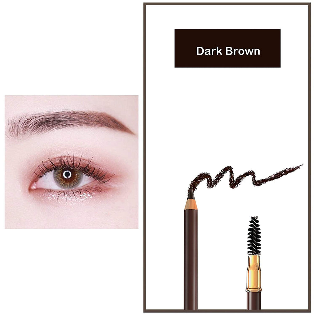 My Colors Eyebrow Pencil With Mascara Brush, Waterproof, Long lasting 1.4g, Medium Brown - Image 6