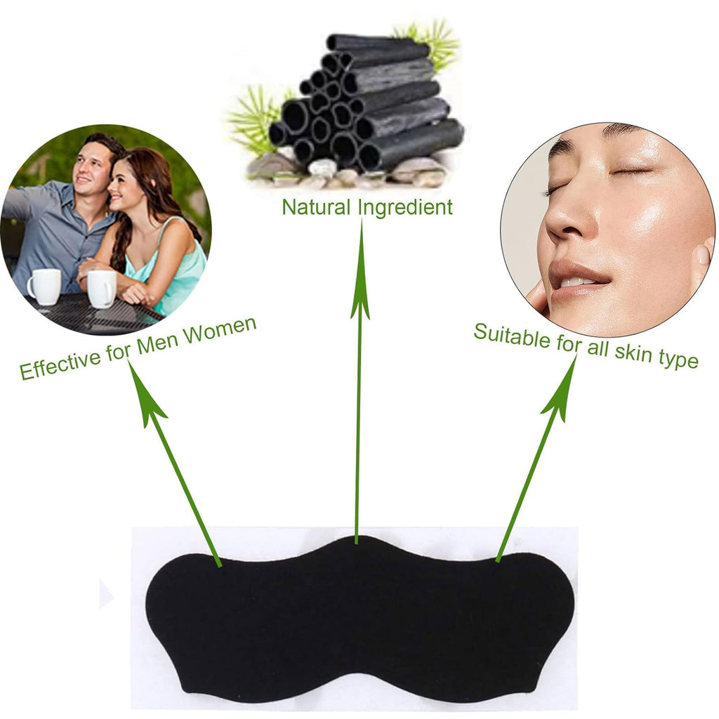 COSLUXE Nose Strips, Pore Strips for Blackheads, Nose Pore Blackhead Remover, Deep Cleansing for Men & Women, 10 Strip in Pack of 1 - Image 4