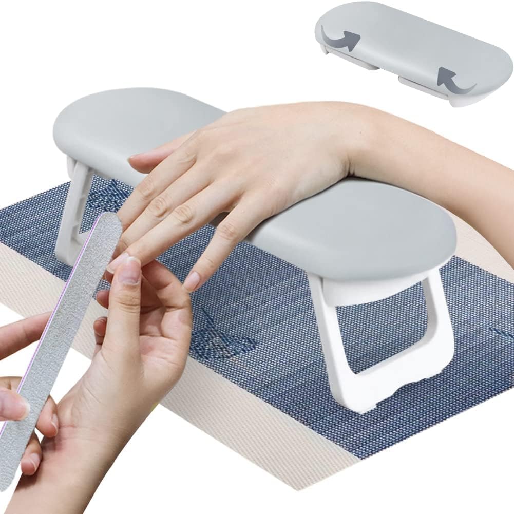 NAILWIND Nail Pillow Hand Rest for Nails, Arm Rest Nail Table for Fingernails and Toenails, Professional Manicure Nail Pillow Hand Rest Stand for Nail Technician Salon Use - Image 5