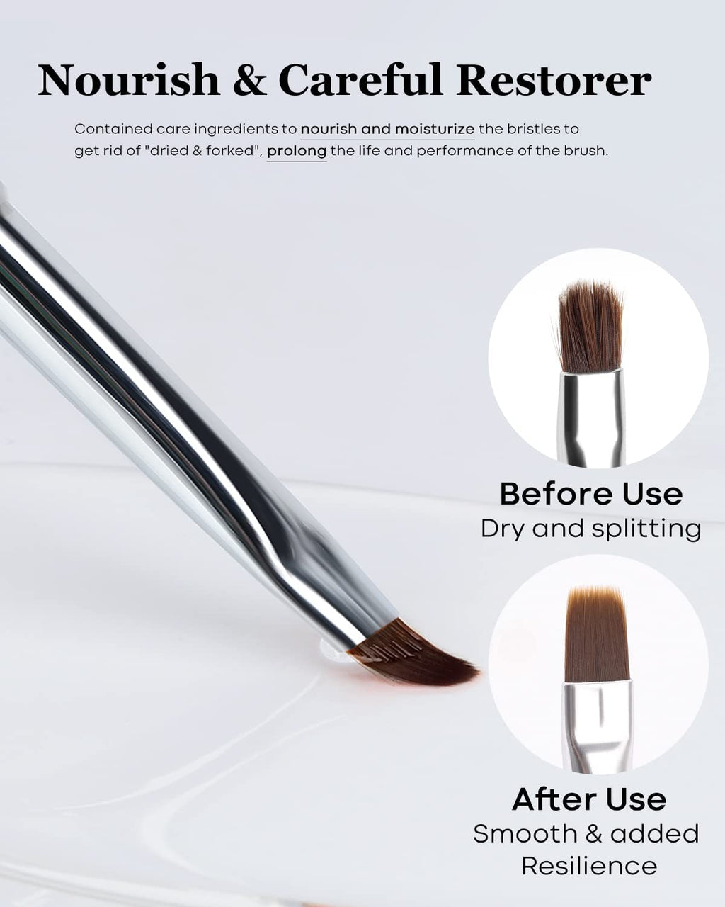 NAILWIND Nail Art Brush Cleaner & Restorer for Gel Polish/Nail Extension Gel/Nail Art Liner/Dip Powder/Acrylic Builder Manicure Brush DIY Salon at Home 100ml - Image 7