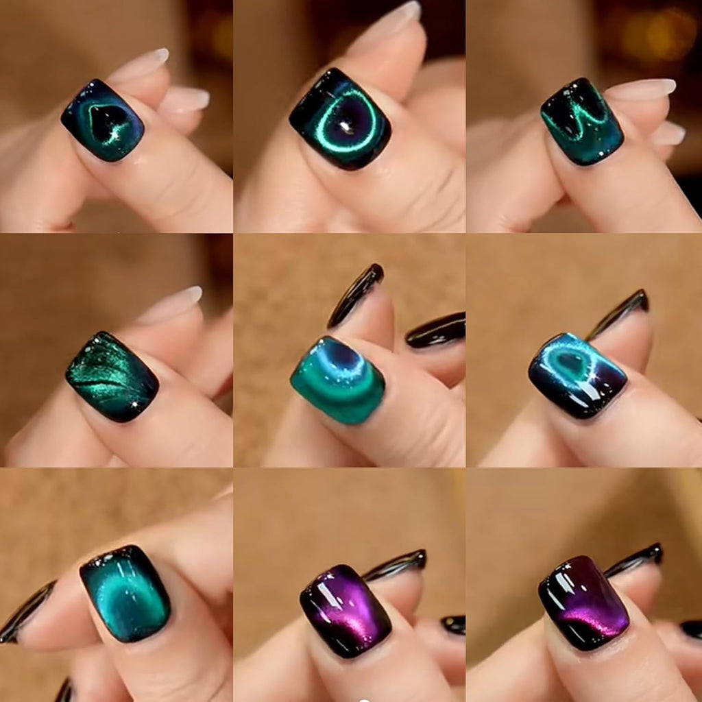 NAILWIND 3 In 1 Nail Magnet For Cat Eye Gel Polish, Multifunctional Cat Eye Gel Nail Polish Magnet,l Nail Magnets for Nail Art Decoration Nails Salon - Image 9