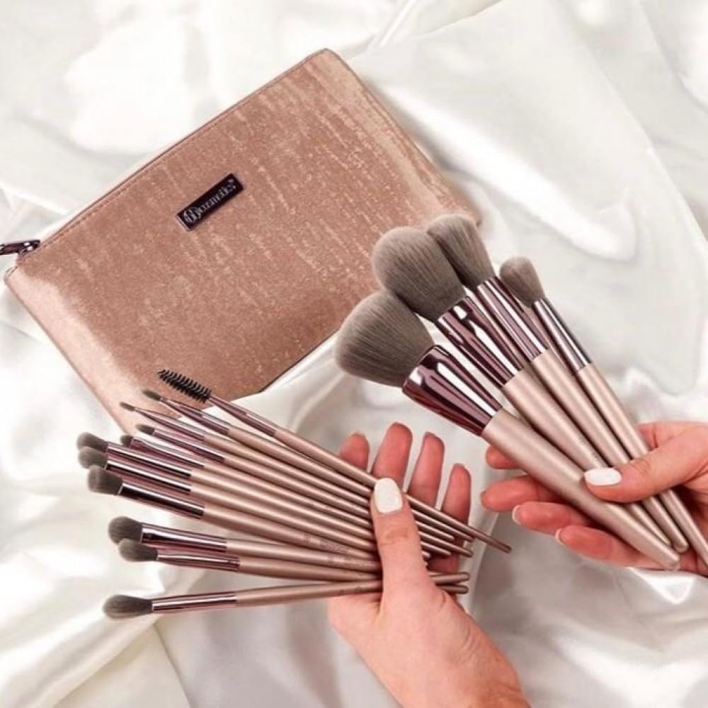 BH STUDIO PRO Lavish Elegance Makeup Brush Set (Pack of 15) - Image 8