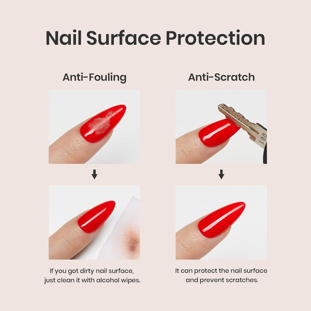 NAILWIND 2 Pcs Gel Nail Polish Set (Base Coat + No Wipe Top Coat) 15ml Each – Long Lasting High Shine Finish, Soak Off UV/LED Gel for Nail Art Manicure Kit for Women Girls - Image 9