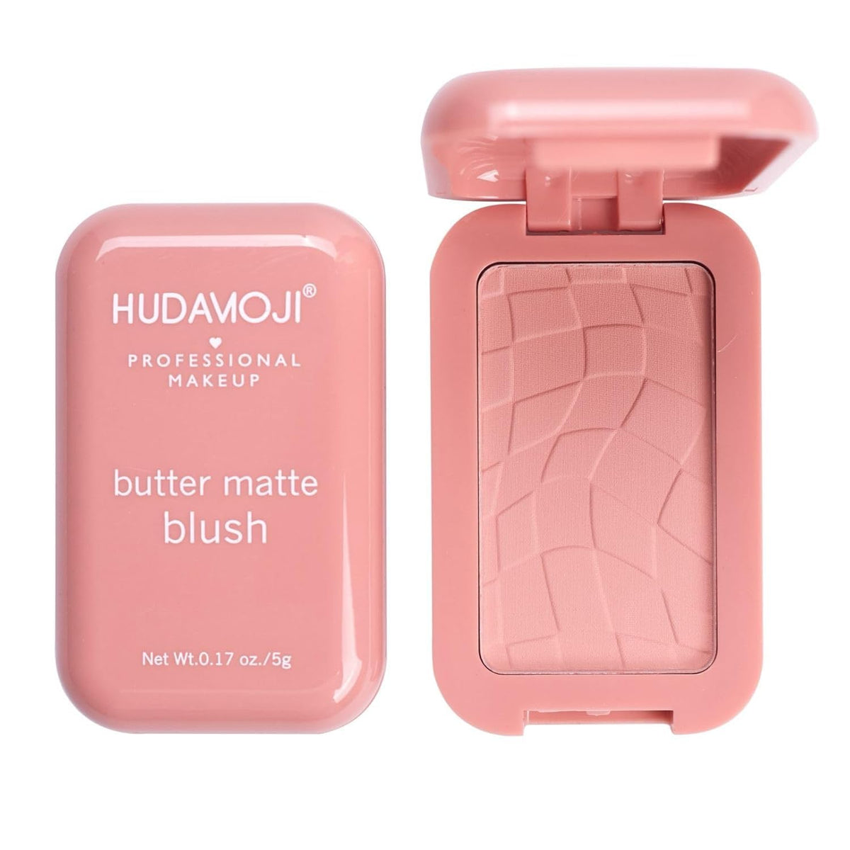 HUDAMOJI Matte Butter Blush Powder | Face Powder Blush for Long-lasting | High Color Rendering and Waterproof Makeup | Up to 12h Wear (04) - Image 4