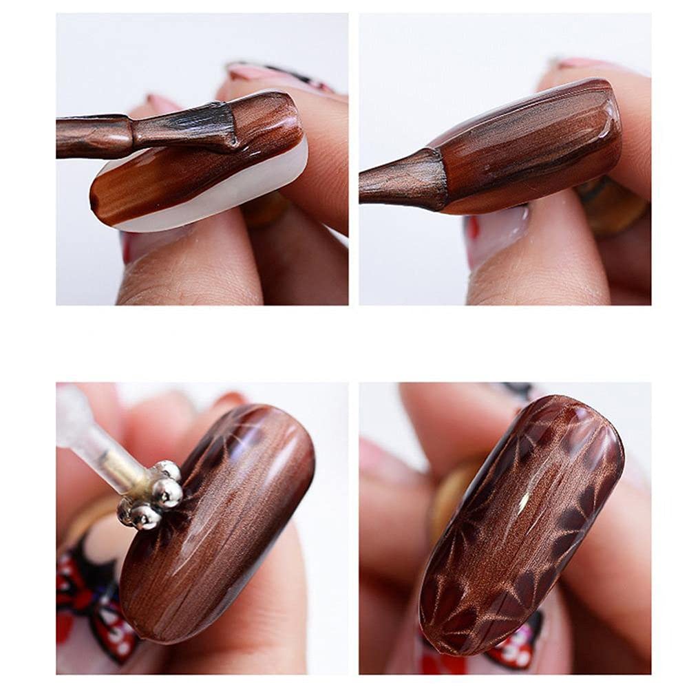 Cosluxe Double-head Magic Magnet Stick For 3D Magnetic Cat Eye Gel Nail Polish Nail Art Manicure Tool - Image 5