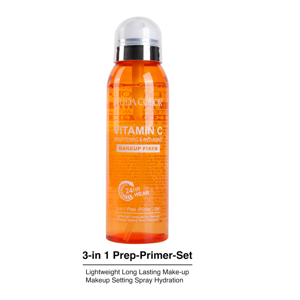 HUDAMOJI Vitamin C Brightening & Anti-Aging Makeup Fixer, Long Lasting Matte Finish, For Face Makeup, Makeup Setting spray,120ml - Image 3