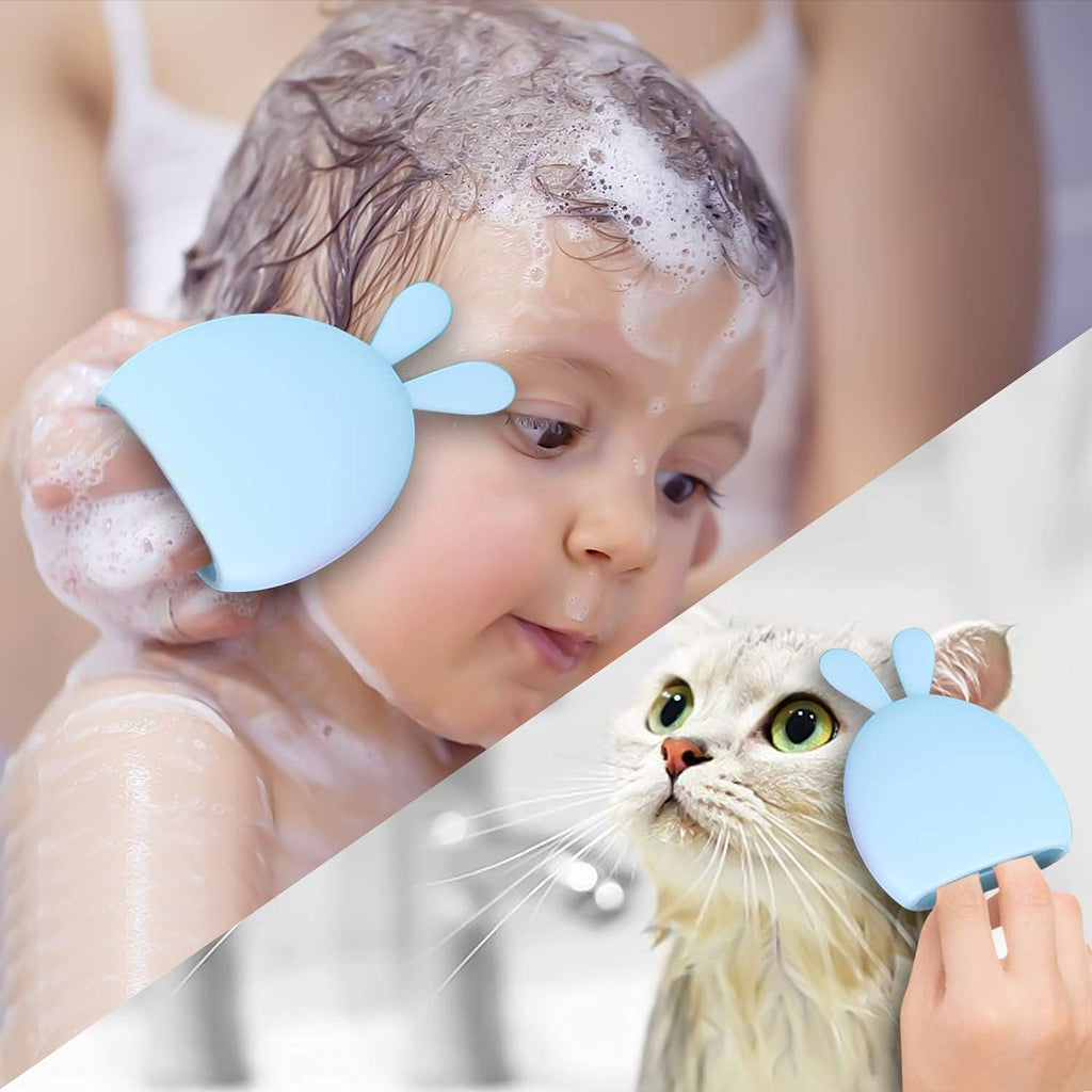 Cosluxe Soft Silicone Face Brush Massager, 1pcs Face Cleanser and Massager Scrubber Pad, Handheld Manual Facial Cleansing for face, Removing Blackhead, Massaging - Image 5