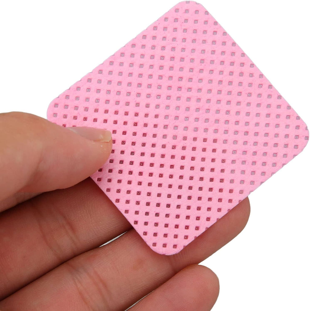 NAILWIND Lint Free Wipes, Cotton Pads for Nail Polish Removal, Eyelash Glue Cleaner, Extension Tool (Pink, 200-PCS) - Image 9