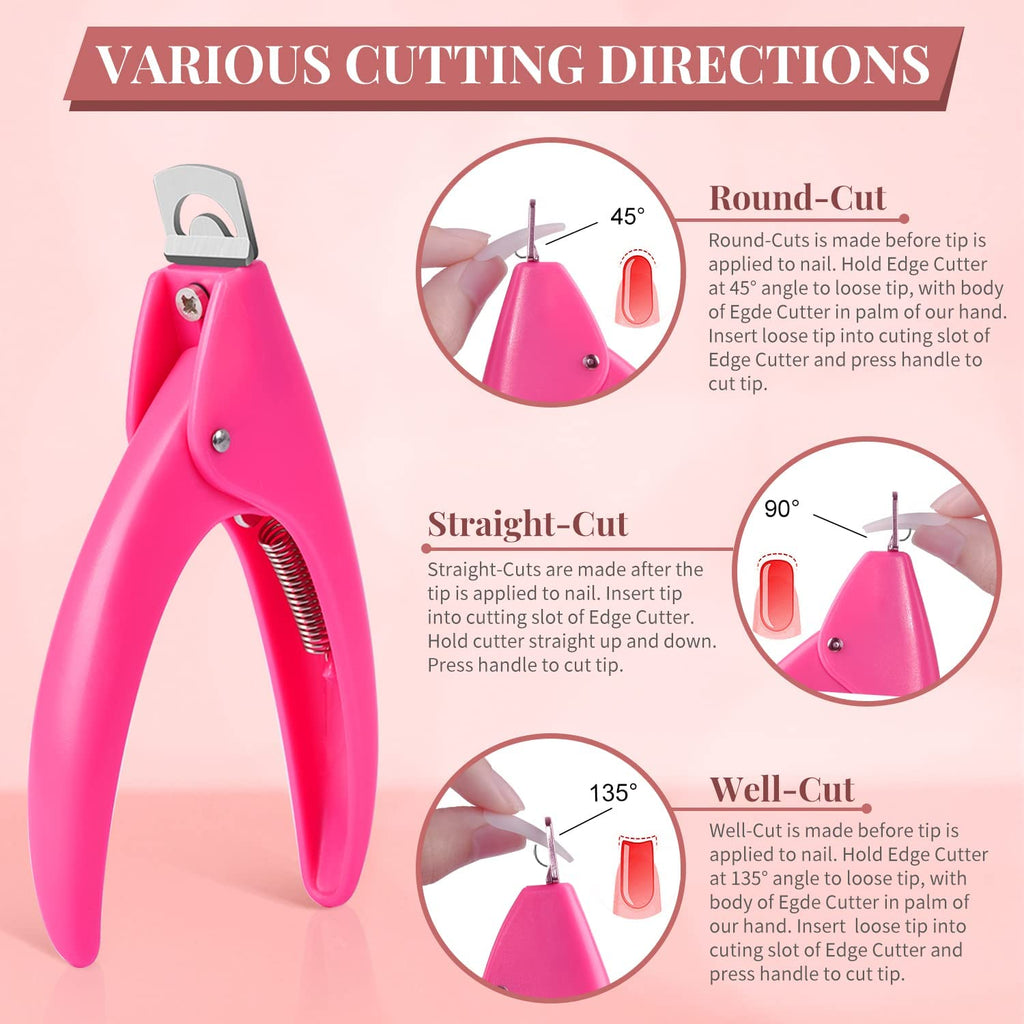 NAILWIND Acrylic Nail Clipper, Acrylic Nail Cutter Fake Nails Clippers False Nails Cutter Nail' Tip Clipper Artificial Nail' Clipper Nails Tip Trimmer For Artificial Nail; Art Manicure Tools 1 PCS - Image 4