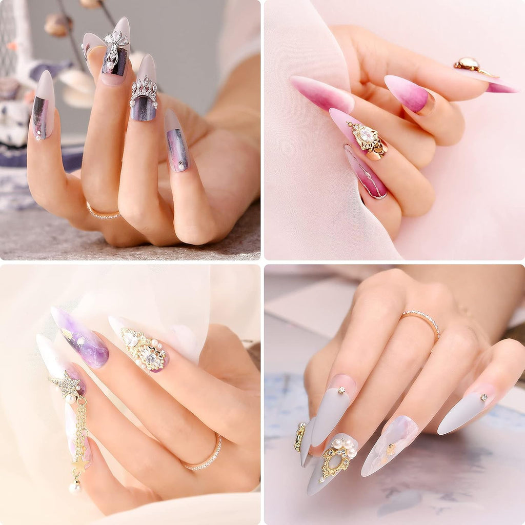 NAILWIND 24 Color Acrylic Nail Powder Set, Acrylic Powder Set, Nail DIY Art Design, Acrylic Nail Art 3D Nail Sculpture French Nail Extension, Gift for Women - Image 4