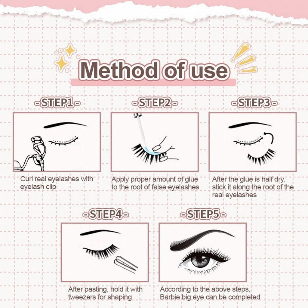 My Colors Eyelash Glue, Super Strong Hold for False Eyelashes, Lash Glue, Eyelash Adhesive,5g Latex Free, Suitable for Sensitive Eyes, Waterproof, BLACK, 1 - Image 3