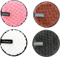 Cosluxe Makeup Remover Pads, 2 pcs Reusable makeup remover pads, Multi-functional Soft Fiber, Facial Cleansing Pads for Face Makeup I Perfect for Chemical Free Removal of Eye Makeup