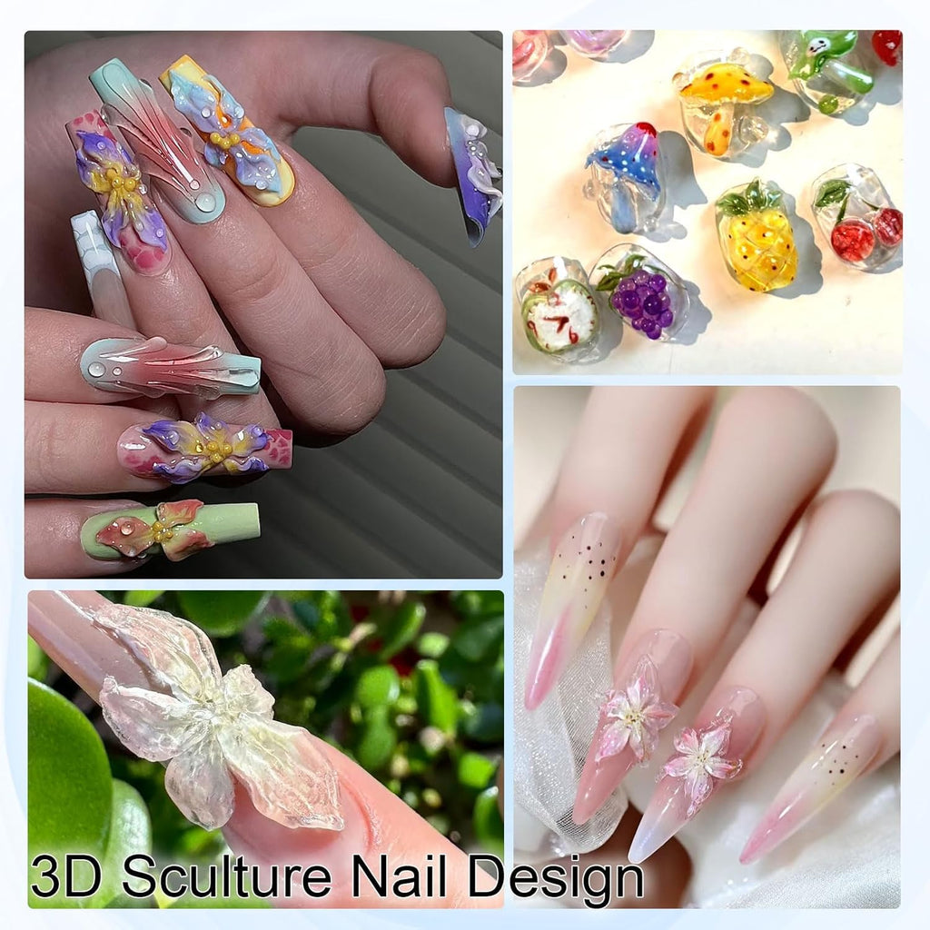 NAILWIND Multifunction 5in1 Builder gel | Nail Sculpting Gel For Nail Art | Carving Molding Patterns Decoration Solid and Hard 3D Gel Sculpture Salon Home DIY for Women - Image 7