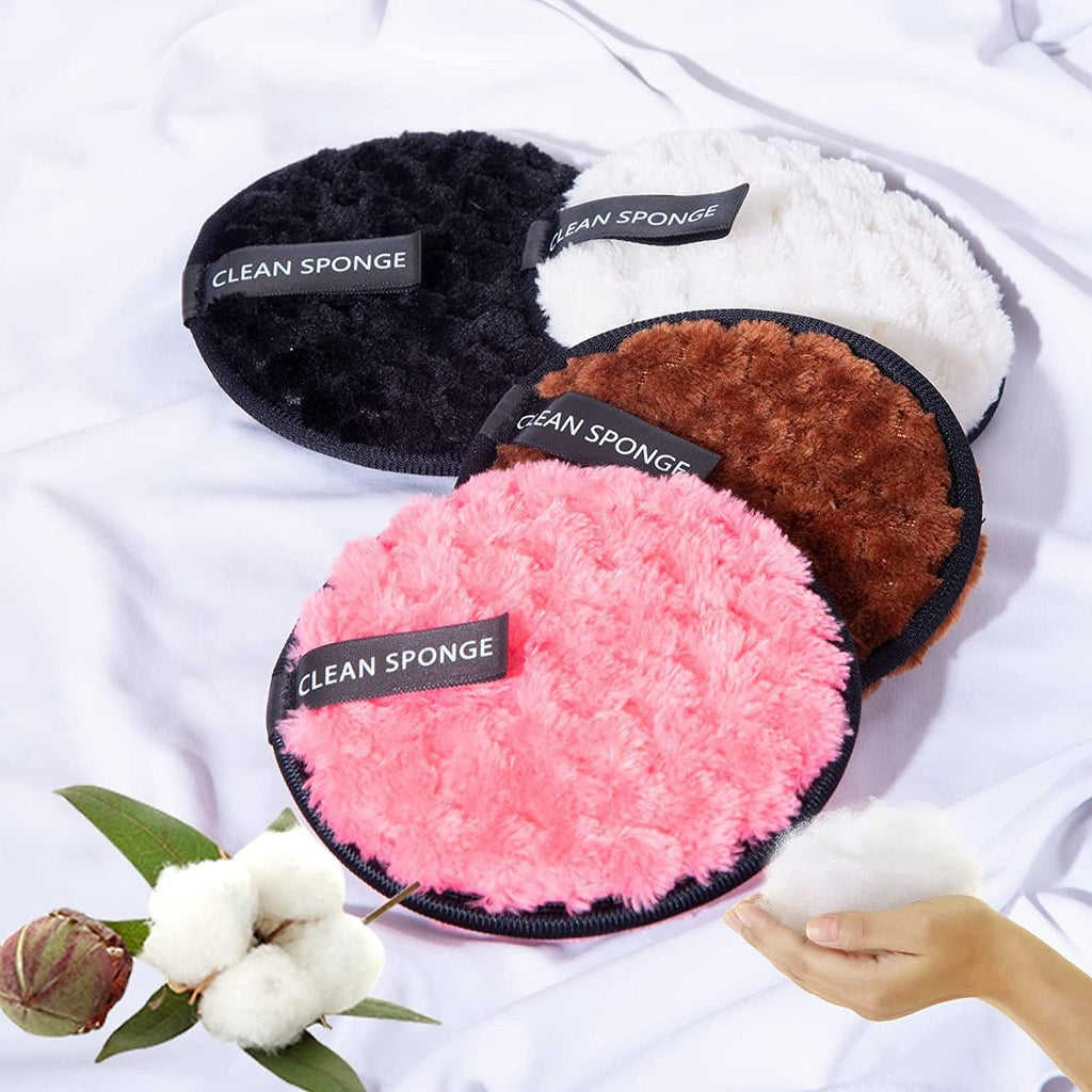 My Colors Reusable Multi-functional Makeup Removal Facial Cleansing Pads,Makeup Remover Pads, Facial Cleansing Pads for Face Makeup PACK OF 2 - Image 9