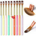 NAILWIND 9PCS Acrylic Nail Brush Set,Nail Art Brushes Set Nail Art Design Pen Painting Tools Fingernail Brush for Acrylic Powder Application Nail Extension 3D Carving Size 4/6/8/10/12/14/16/18/20