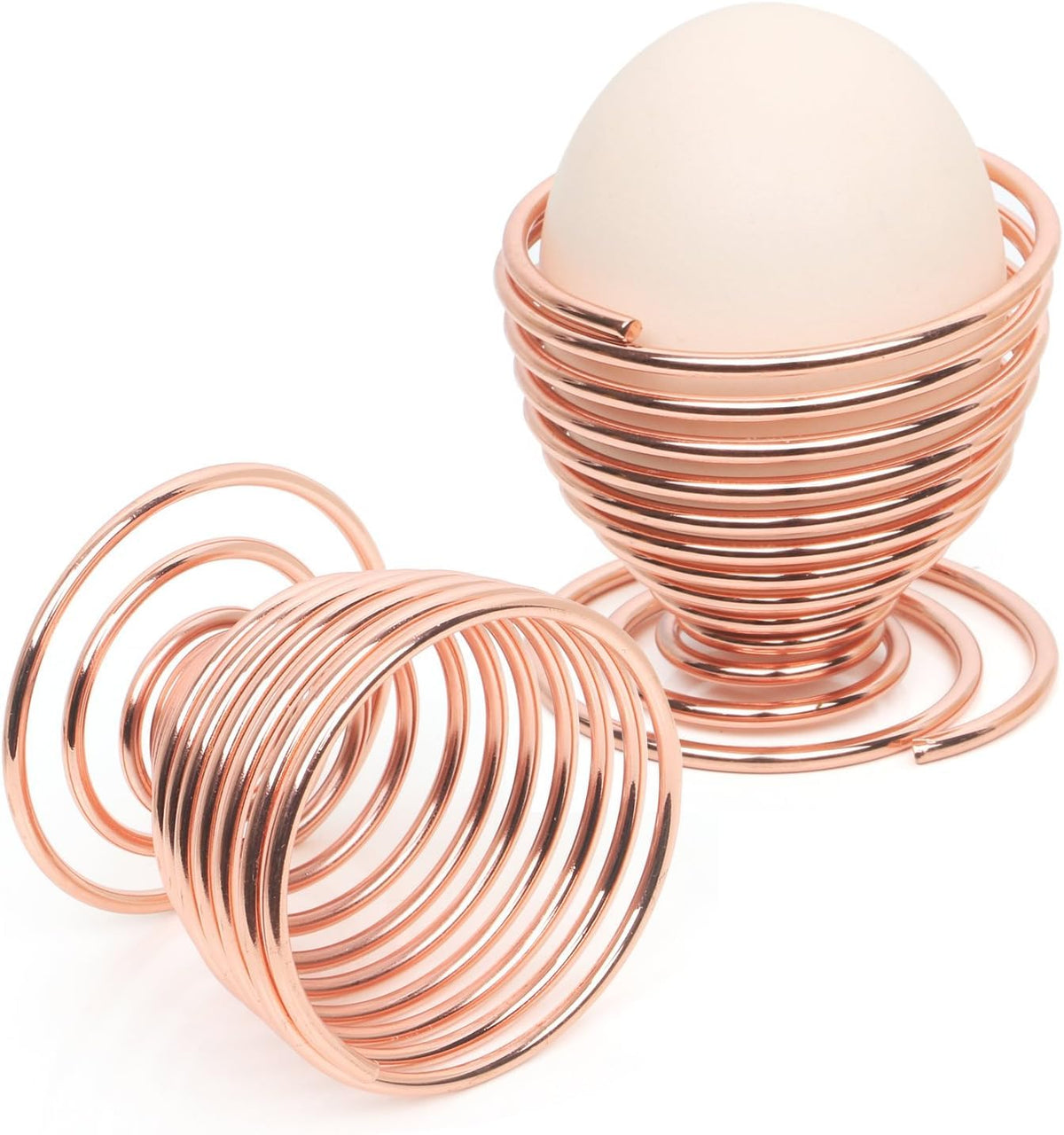 Cosluxe Makeup Sponge Holder, Beauty Blender Holder, 2 Pack Rose Gold Makeup Sponge Drying Stand Storage Egg Powder Puff Display Stand - Image 2