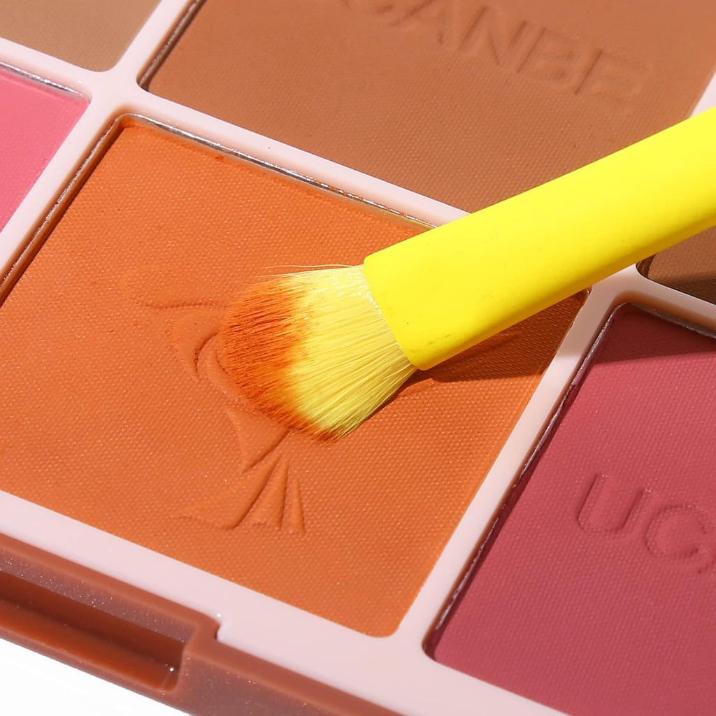 UCANBE 8 Color Blush Makeup Palette - Versatility Face Shaping, Pigmented Matte Smooth Natural Long Lasting Powder Bronzer Blushing Palette - Image 6