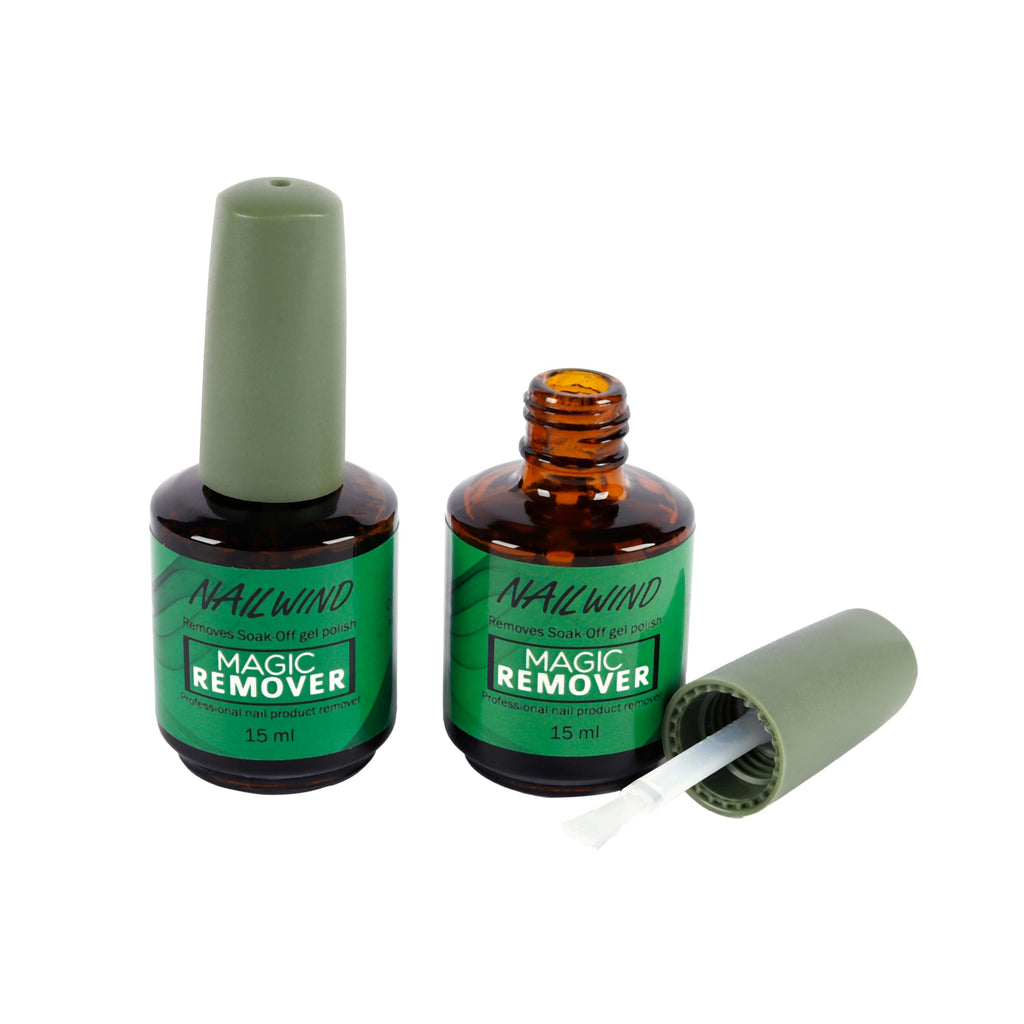 NAILWIND Gel Nail Polish Remover, Professional Remove Gel Nail Polish, Magic Remove Soak-Off Gel Polish, Peel Off In 2-5 Minutes, No Need for Foil, Soaking or Wrapping - Image 2