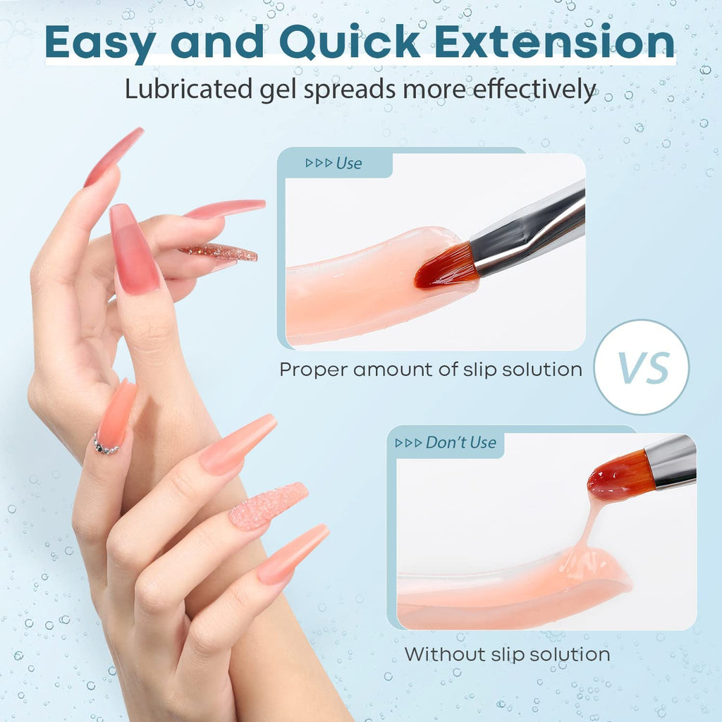 NAILWIND Slip Solution Liquid Poly Nail Gel Slip Solution for Poly Nail Gel Nails Slip Solution 100ml - 1.35FL.OZ - Image 6