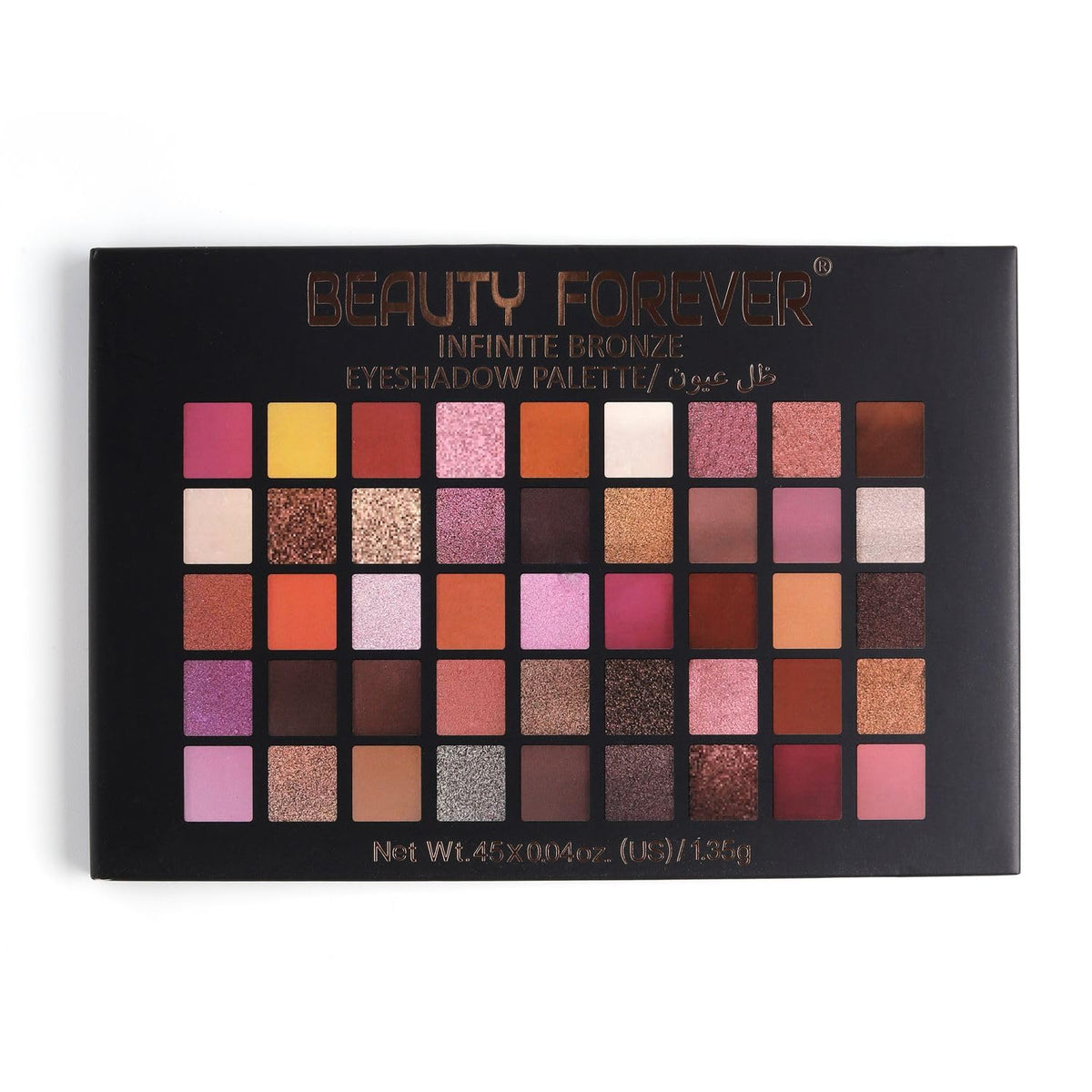 My Colors Professional Maxi Relosded Eyeshadow Palette | Highly Pigmented | 45 Selected Shades | Matte & Shimmer Shades - 45Gm | for Face Makeup - Image 4