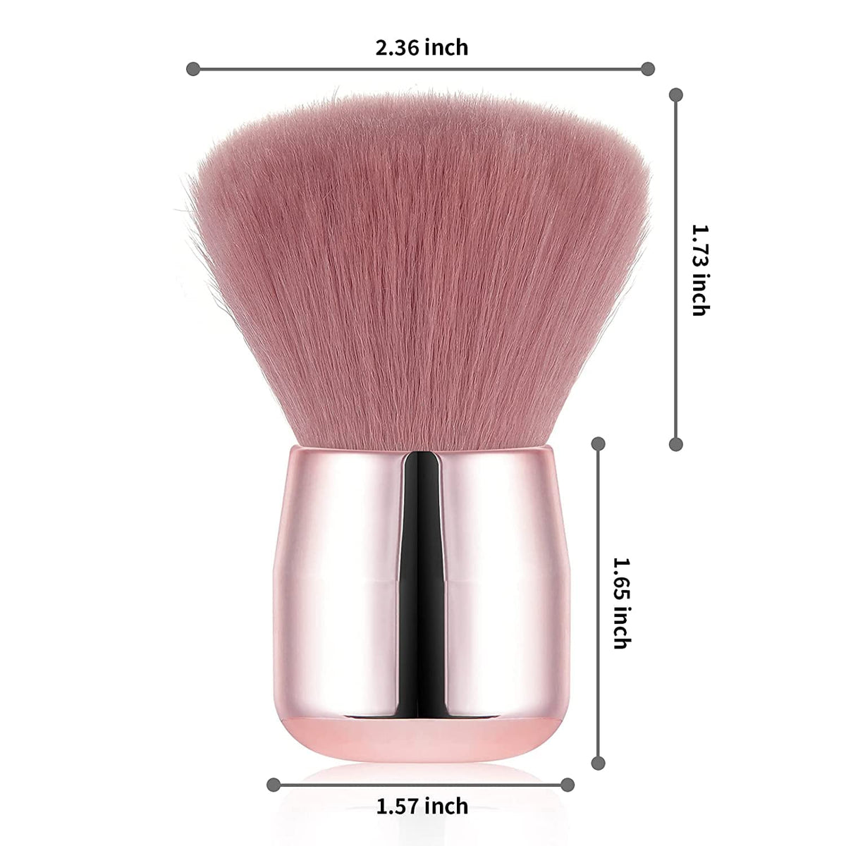 NAILWIND Nail Art Dust Powder Remover Nail Arts Dust Cleaner Brush for Makeup Powder Brushes or Acrylic UV Gel Nail Arts Kabuki Nail Brushes - Image 7