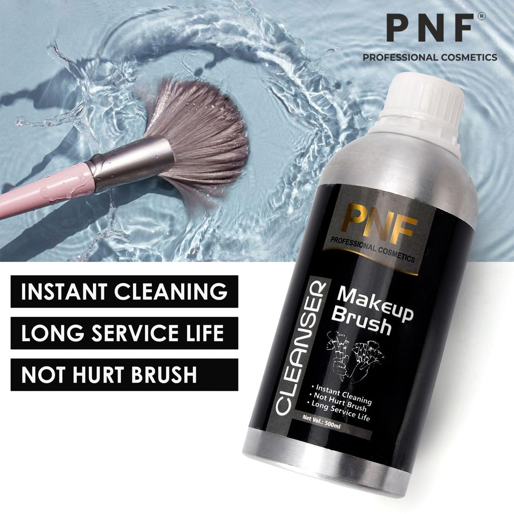 PNF PROFESSIONAL Makeup Brush Cleaner for Cosmetic Brushes, Instant Brush Cleaner, No-washing Quick Drying Deep Cleaning Spray Ideal for Makeup Brushes Sponges for Women Girls (250ml) - Image 5