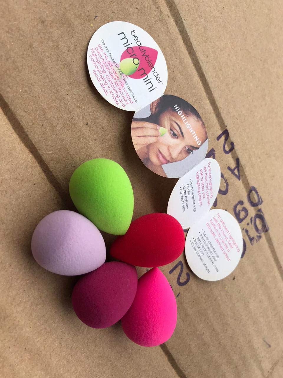 Cosluxe Makeup Sponge for Cream & Powder Blushes, makeup artist mini beauty blender 5 in 1 - Image 4
