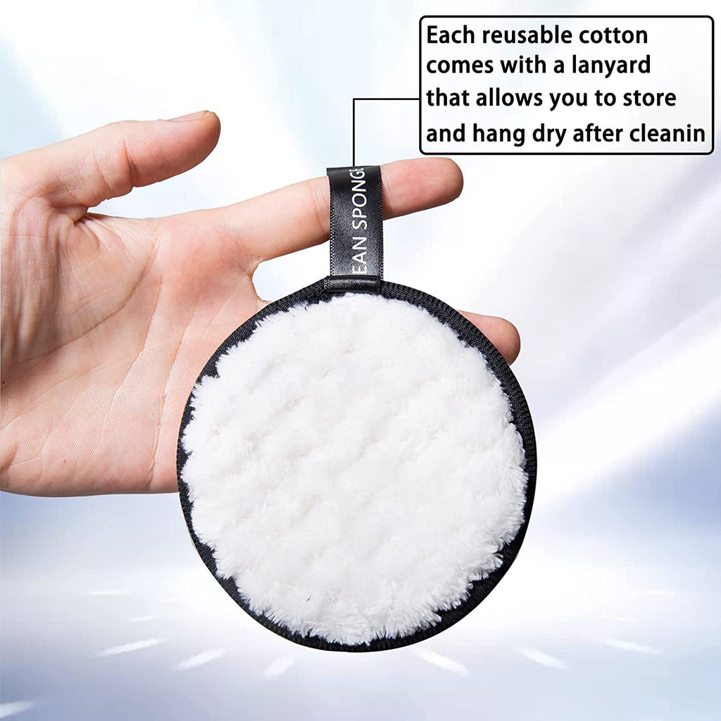 My Colors Reusable Multi-functional Makeup Removal Facial Cleansing Pads,Makeup Remover Pads, Facial Cleansing Pads for Face Makeup PACK OF 2 - Image 2