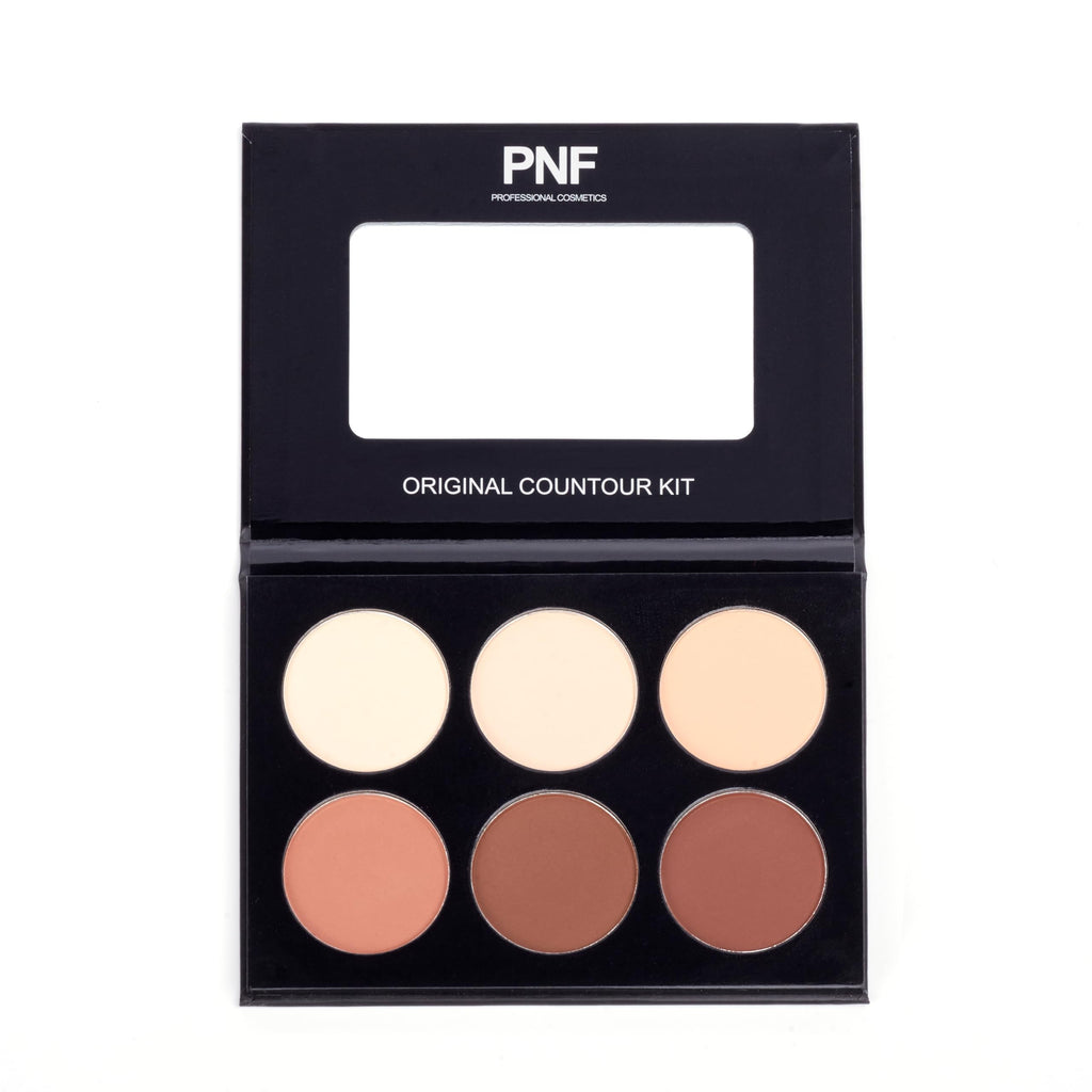 PNF PROFESSIONAL Contour Kit, Oil Control, Contouring and Highlighting Powder Palette 22.8g - Image 8