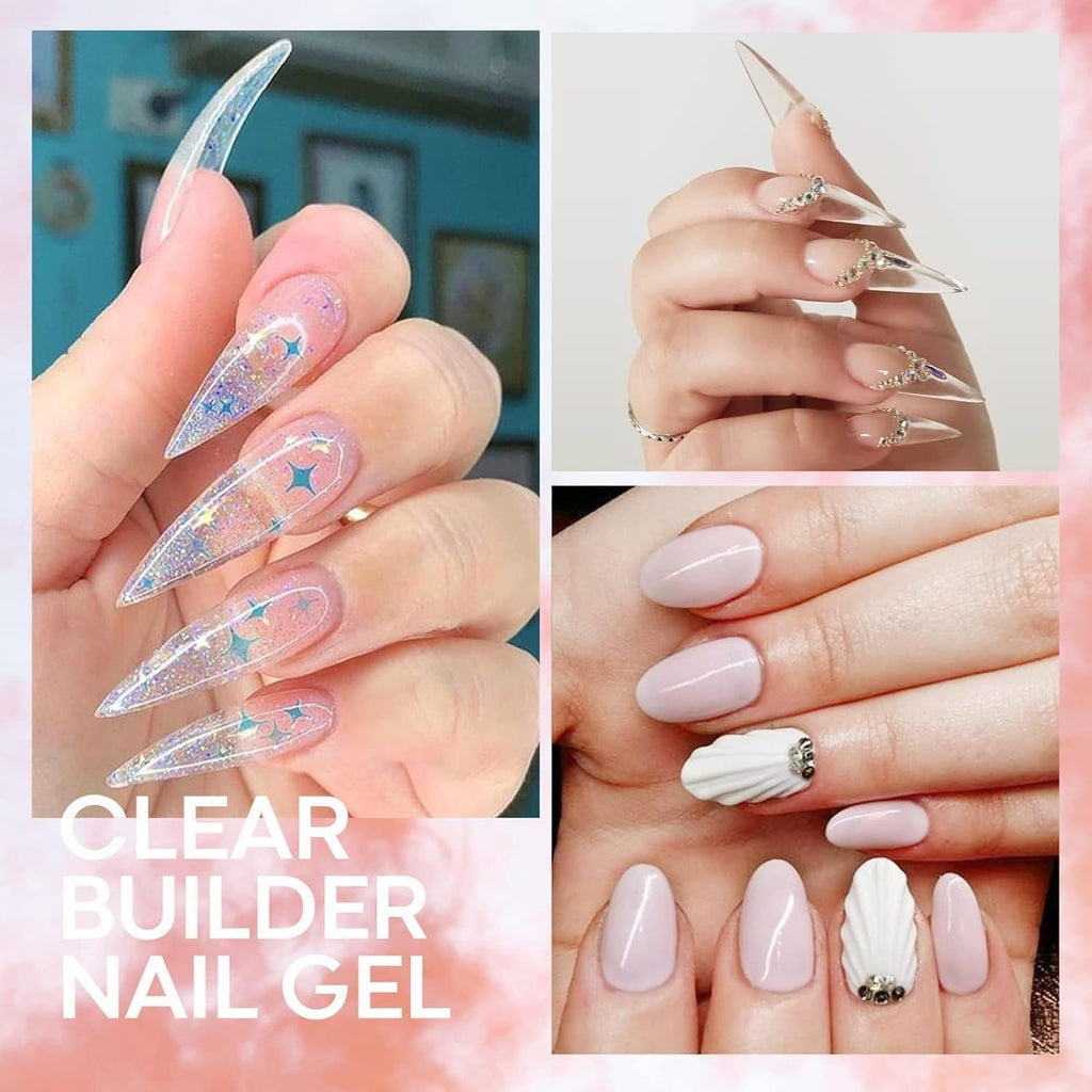 NAILWIND IBD Hard Gel, LED/UV Builder Gel - Pink 56ml Builder Gel and Strengthener Gel for Hard, Strong Nails, Extensions and Growth - Image 5