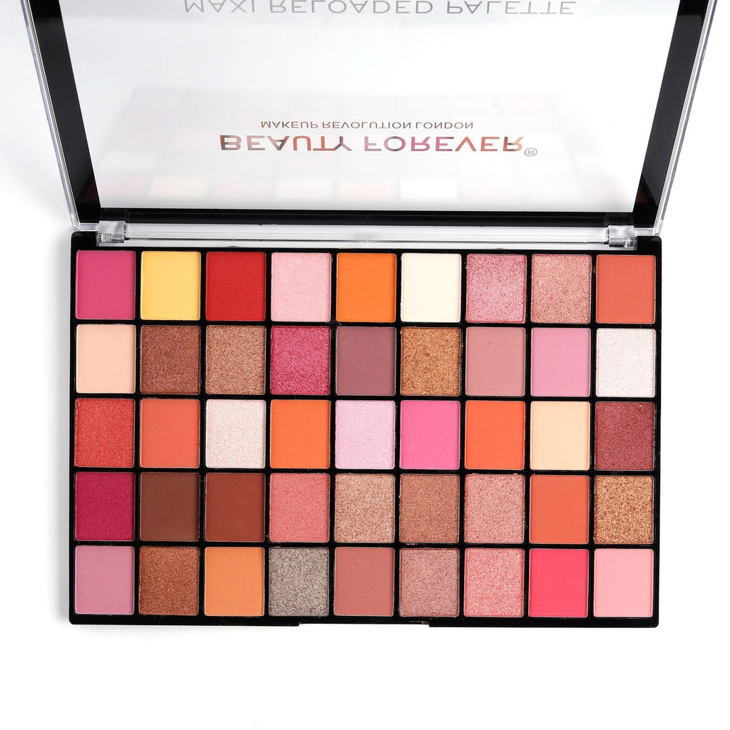 My Colors Professional Maxi Relosded Eyeshadow Palette | Highly Pigmented | 45 Selected Shades | Matte & Shimmer Shades - 45Gm | for Face Makeup - Image 5