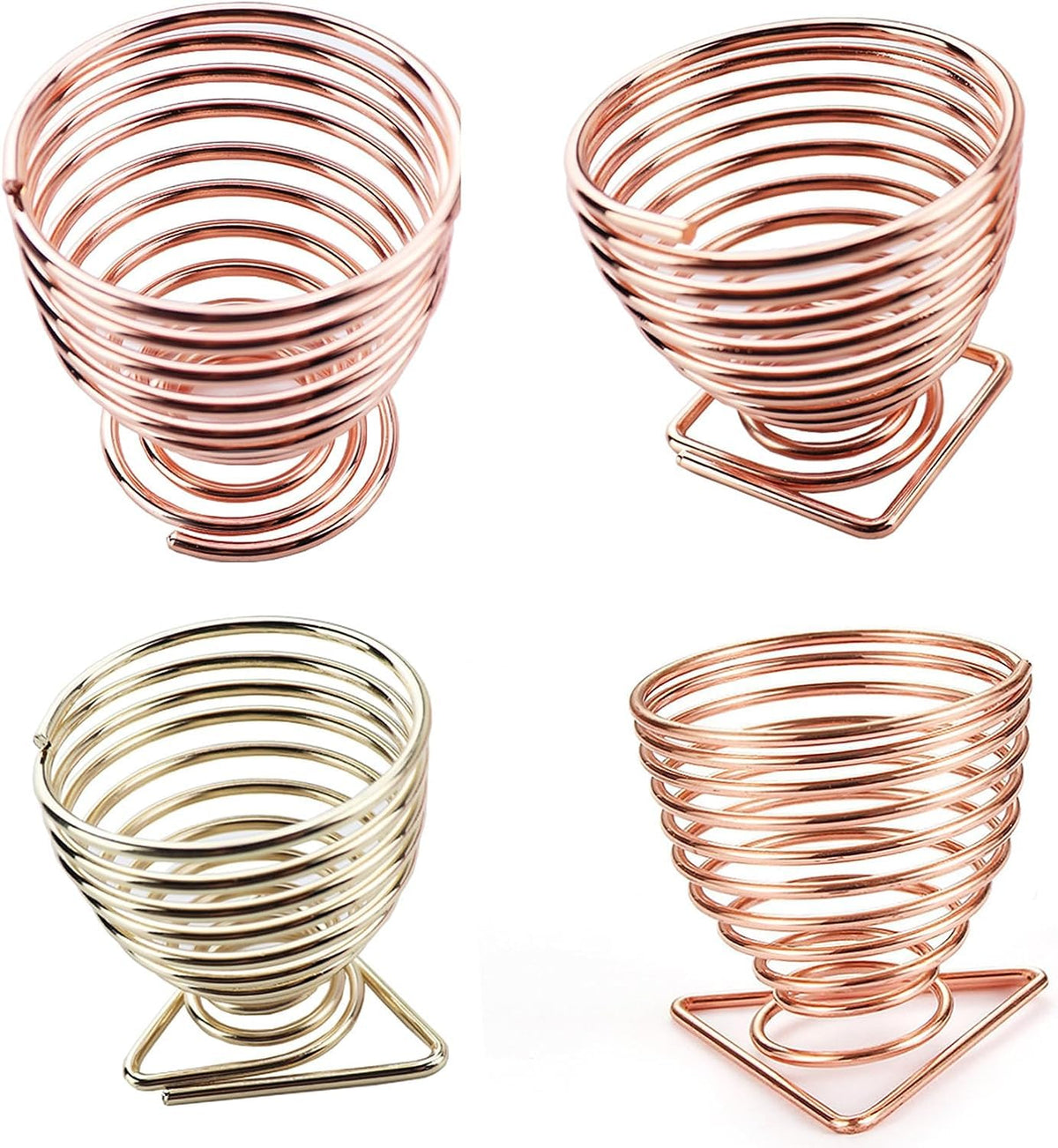 Cosluxe Makeup Sponge Holder, Beauty Blender Holder, 2 Pack Rose Gold Makeup Sponge Drying Stand Storage Egg Powder Puff Display Stand - Image 7