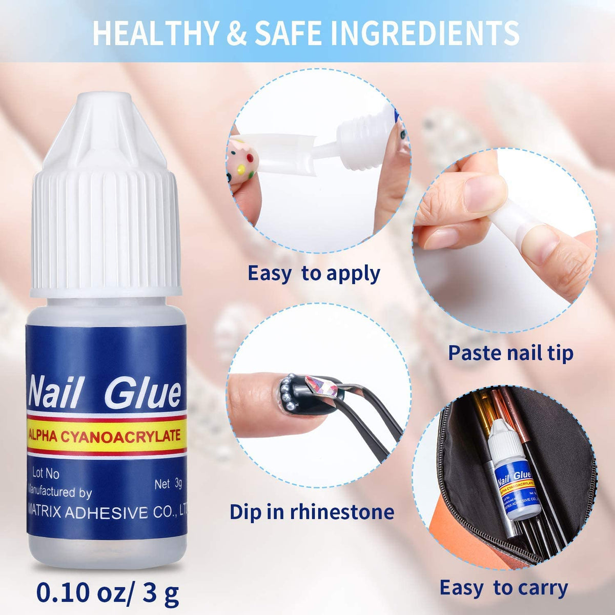 Colors Cosmetics Professional Nail Glue For Women - Image 2