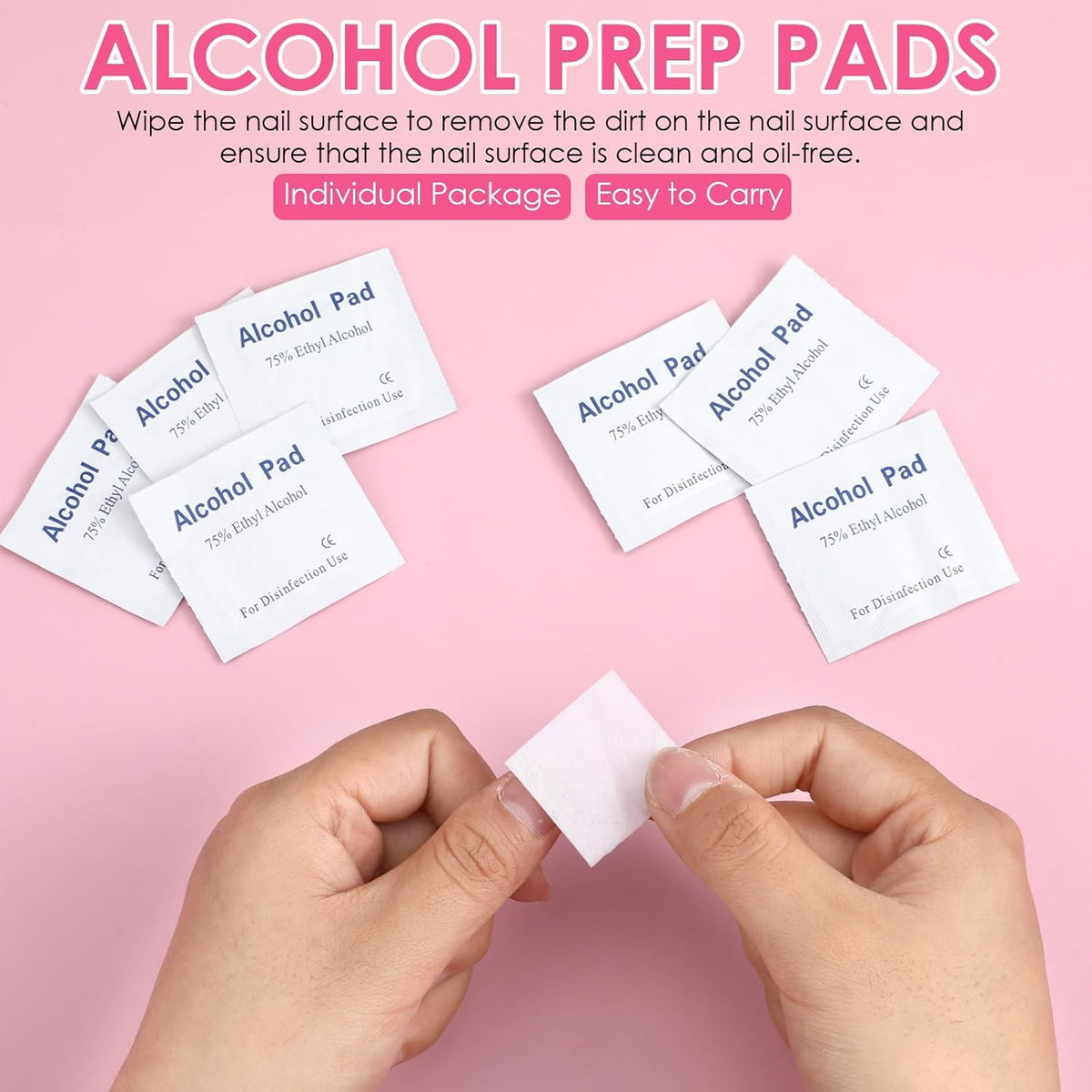 NAILWIND Press On Nail Kit with Glue & Adhesive Tabs – Nail Prep Kit with Mini File, Cuticle Sticks & Prep Pads | Long Lasting Fake Nails Tools for Beginners & Salon Use - Image 8