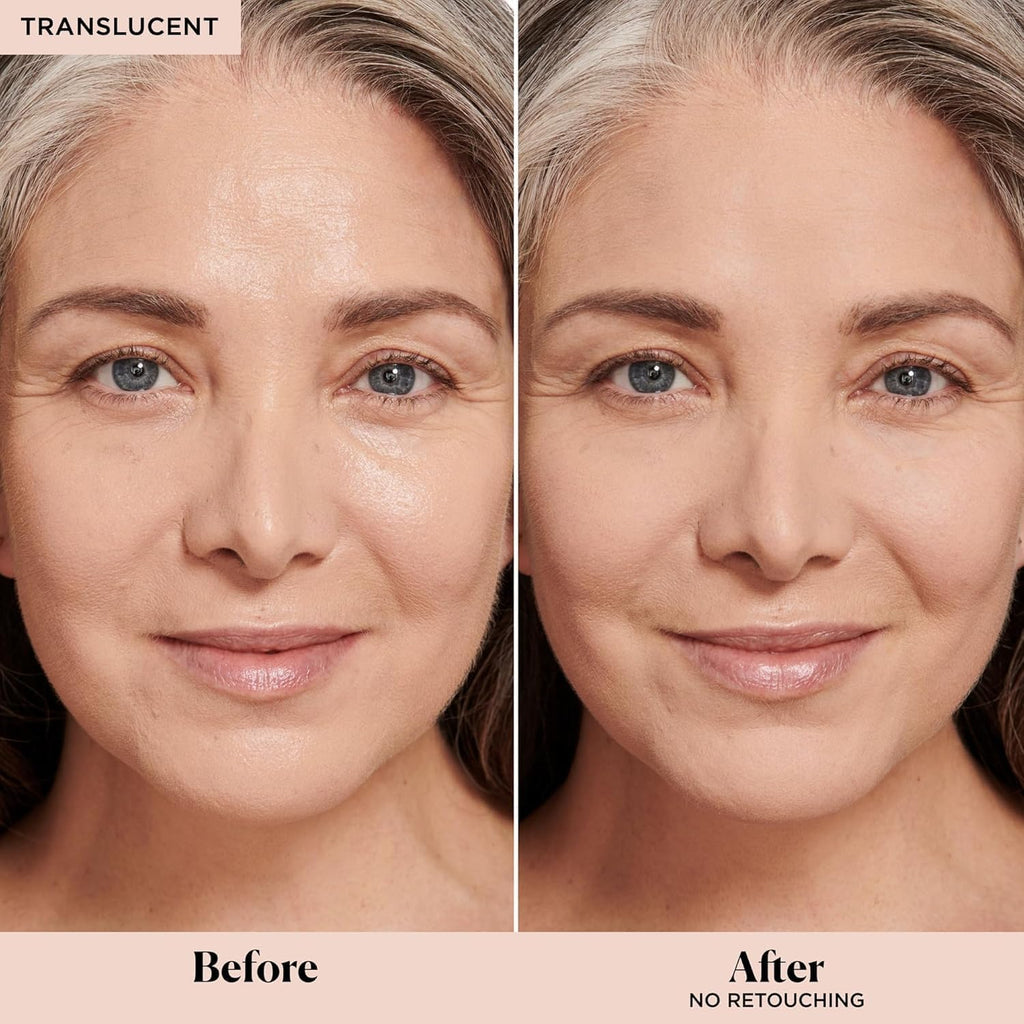 HEREIAM X La ura Mercier Translucent Loose Setting Powder: 24 HR Shine Control, Soft Matte Finish, Long Lasting Wear, Best for Normal to Oily Skin, for Virtually All Skin Tones (Translucent, 29g) - Image 2