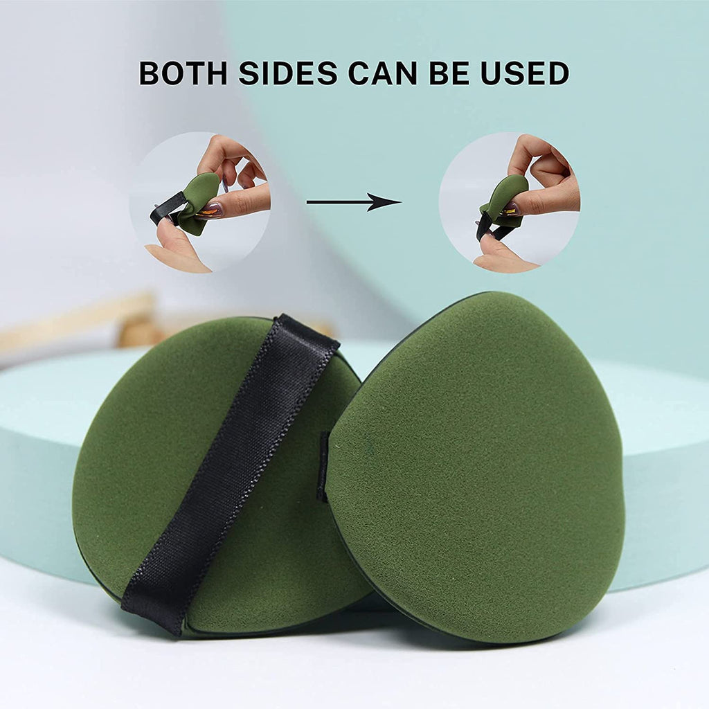 COSLUXE Makeup Sponge, Total Coverage Sponge, Latex-Free Foundation Sponge for Liquid, Cream, and Powder, Wet and Dry Dual Use, Teardrop Powder Puff for All Types of Skin (Teardrop Sponge, 7 Pcs) - Image 9