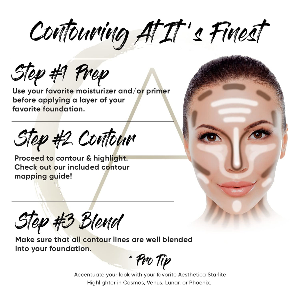 PNF PROFESSIONAL Contour Kit, Oil Control, Contouring and Highlighting Powder Palette 22.8g - Image 6
