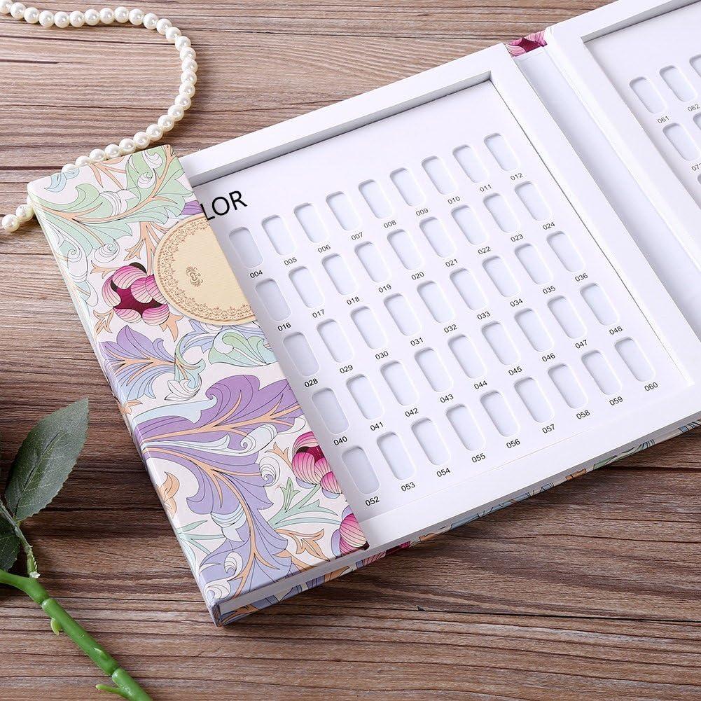 NAILWIND Nail Display Book, Nail Art Display Chart, Nail Art Colour Chart, Nail Swatches Nail Color Display Chart Book Nail Polish Gel Color Display Card Nail Art Showing Board (120 - COLORS) - Image 7