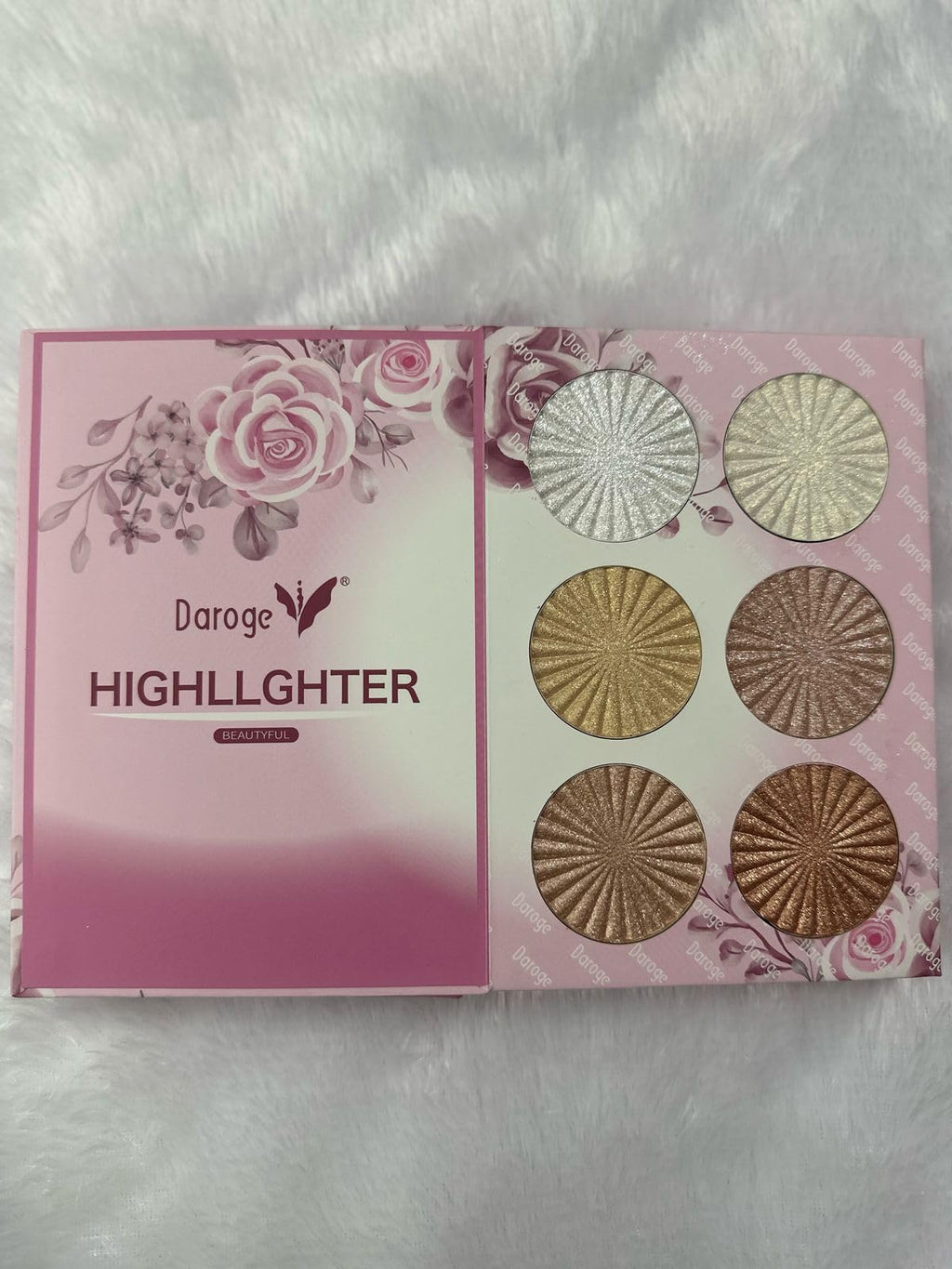 COSLUXE x Daroge All In 1 MakeUp Eyeshadow, Highlighters, Contour, Eyebrow, Blush Palette - Long Wearing Highly Pigmented Glitter Makeup Palette For Women Girls 120g - Image 9