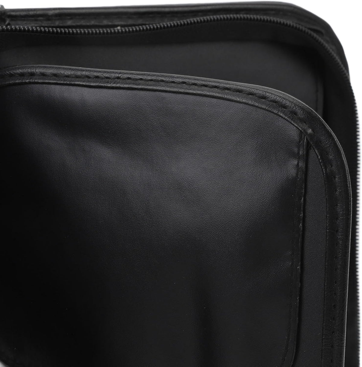 COSLUXE BEILI Makeup Brush Holder Bag, Professional Makeup Brushes Organizer Bag Makeup Artist Cosmetic Case Leather Handbag Black Travel Portable - Image 9